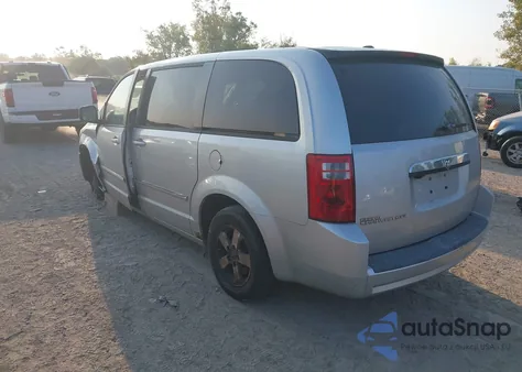 2008 Dodge Grand Caravan Sxt из США, поврежденный, VIN 1D8HN54P48B163468
